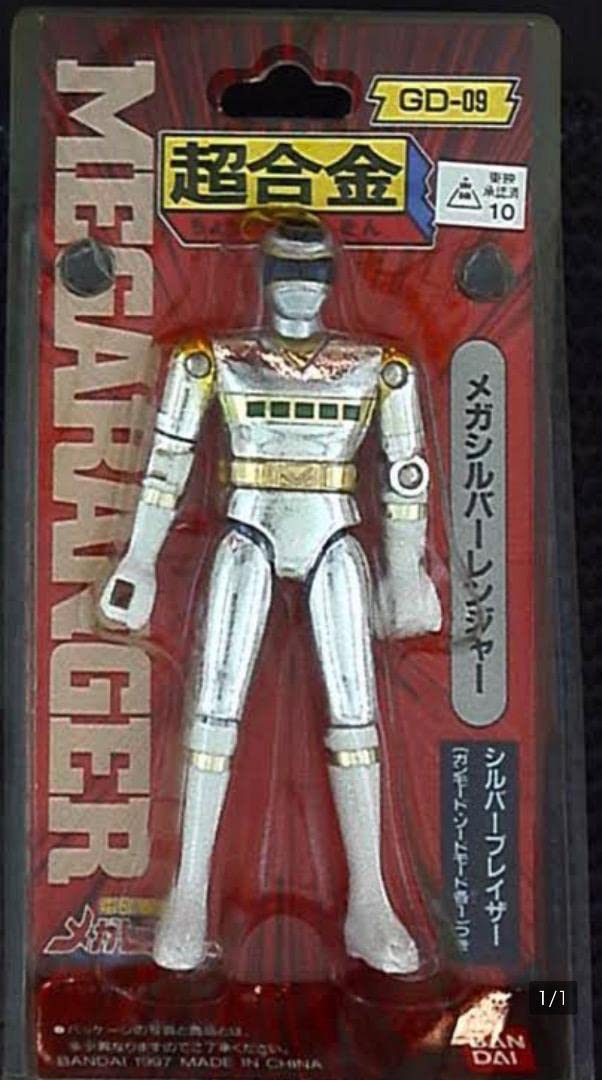 ★BANDAI 1997 超合金 電磁戦隊メガレンジャー 6体セット　フィギュア ☆BANDAI 1997 超合金 電磁戦隊メガレンジャー 6体セット フィギュア