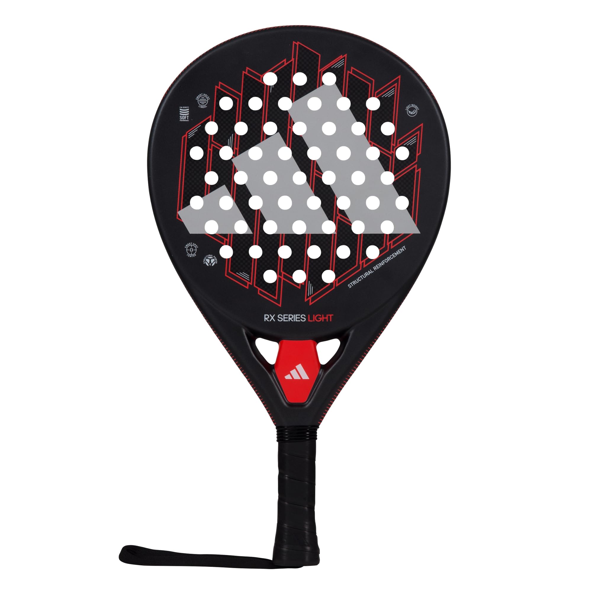 Adidas RX Series Light Padelschläger schwarz rot NO SIZE