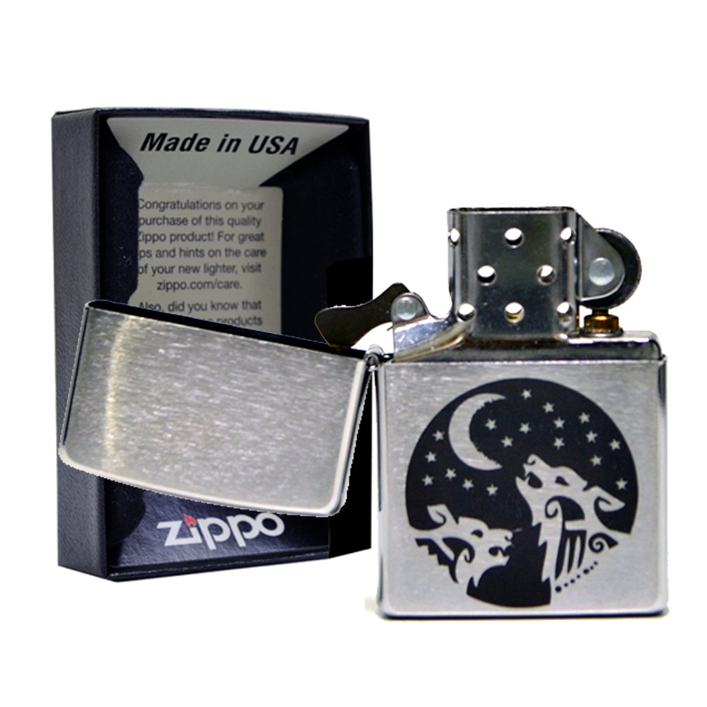 Amazon.co.jp: ジッポ ホピ族 ウルフ 狼 オオカミ 刻印 ZIPPO #200