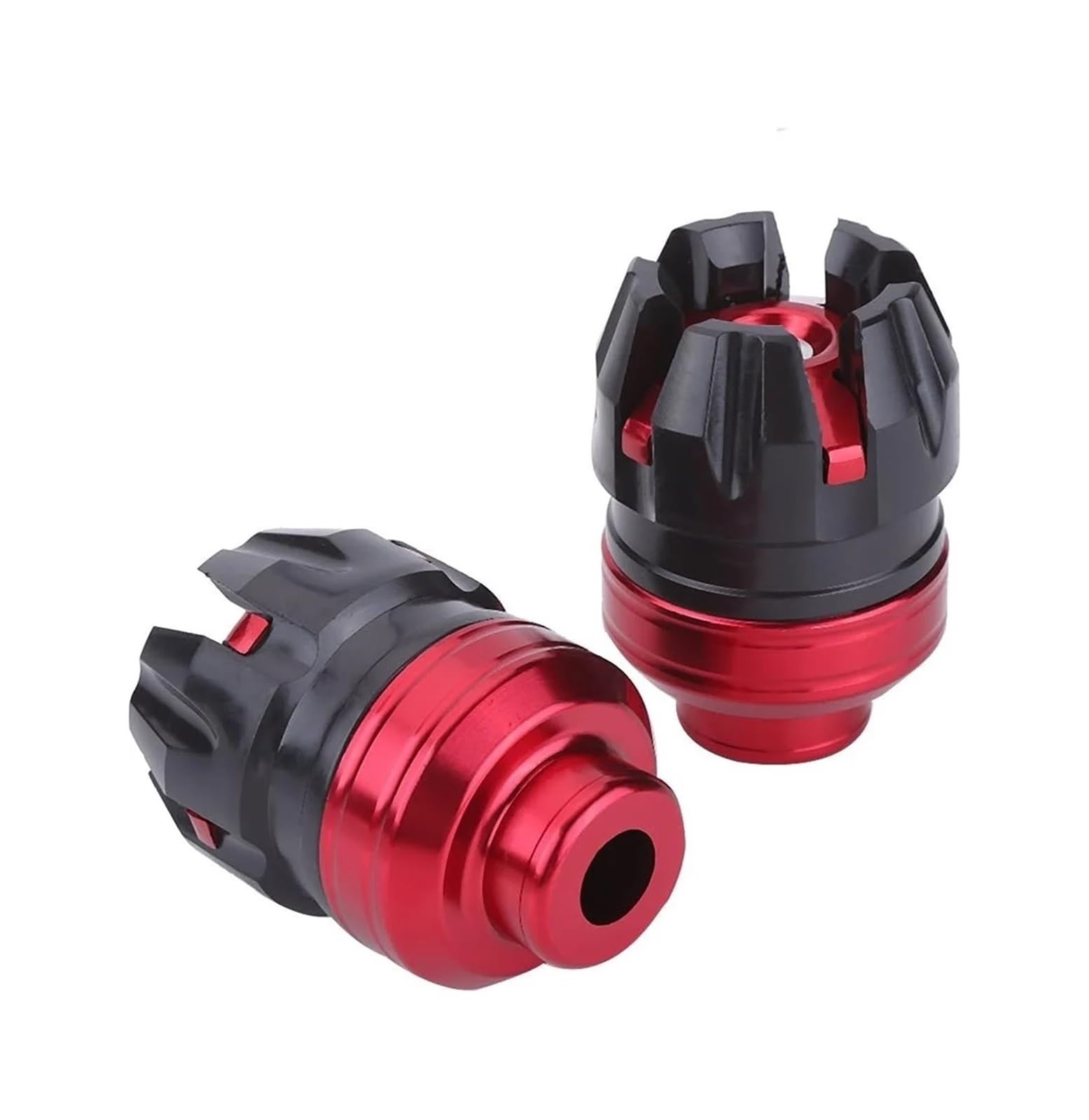 Moto Tamponi Paratelaio 1 Paio Protezioni Anticaduta Universali Alluminio CNC Moto Scooter, Forcella Anteriore, Slider Per Telaio, Crash