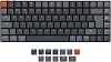 Keychron K3 Ultra-Slim Hot Swappable RGB Backlit Wireless Bluetooth/Wired USB Mechanical Keyboard, 75% ISO-UK-Layout Low-Profile Optical Brown Switch 84 Keys Gaming Keyboard for Mac Windows-Version 2