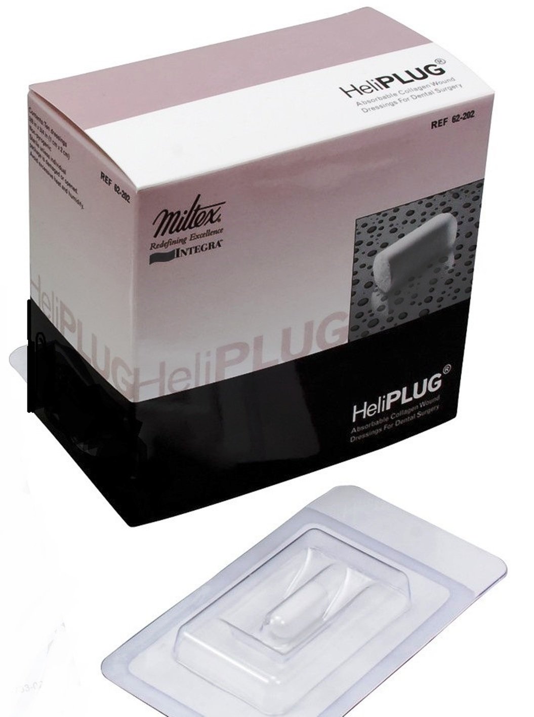 2017-04 Dental Miltex Heliplug Collagen Wound Dressing 3/8'' X 3/4