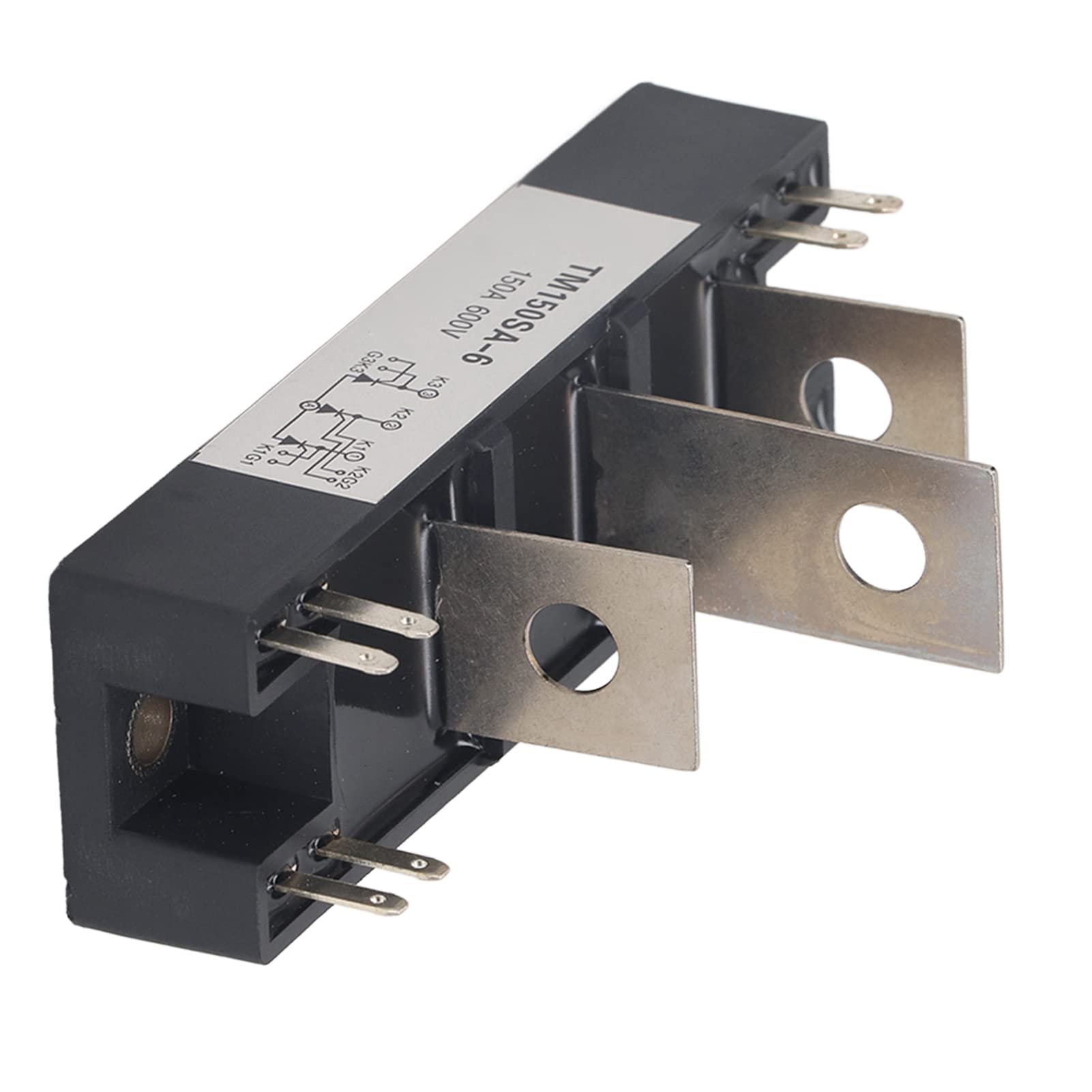 TSIOHKBS Thyristor Module, Semiconductor Module Safe Non Spark 600V Excellent Cycling Capability Copper Bottom Plate for Electronic Starter Control