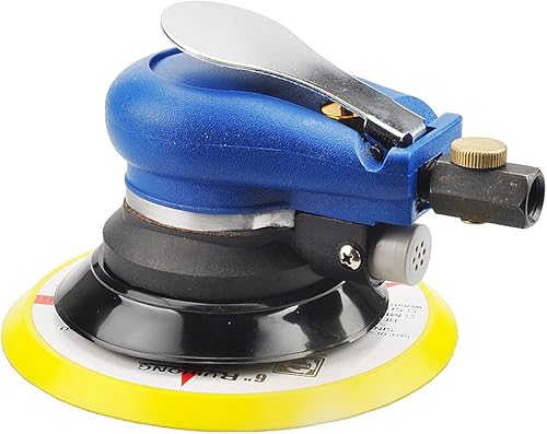 Miniatura 4 de PROSHI Lijadoras de aire de órbita aleatoria de 6"