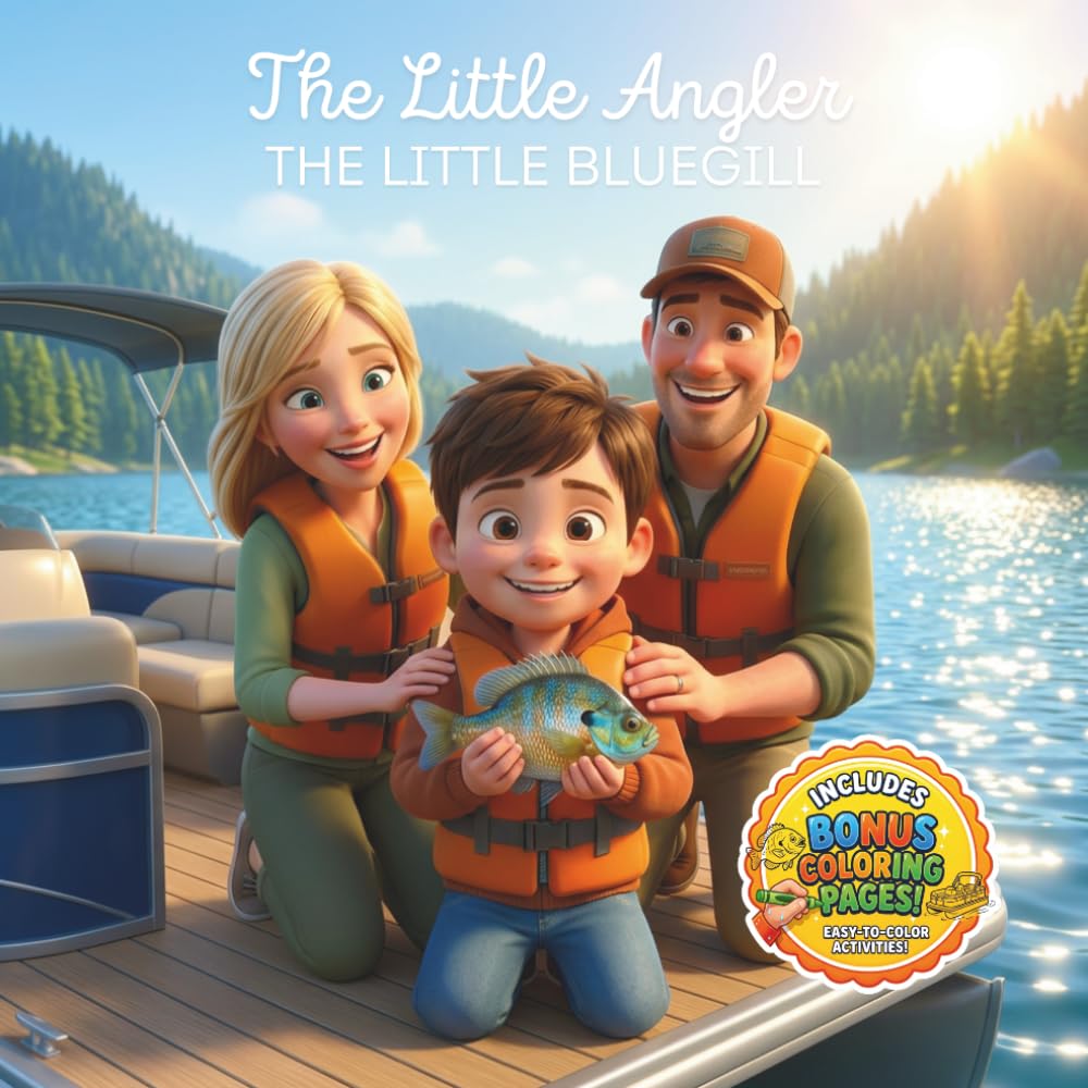 The Little Angler: The Little Bluegill: A Toddler’s Boat Adventure about Patience, Clean Lakes, and Catching Fish