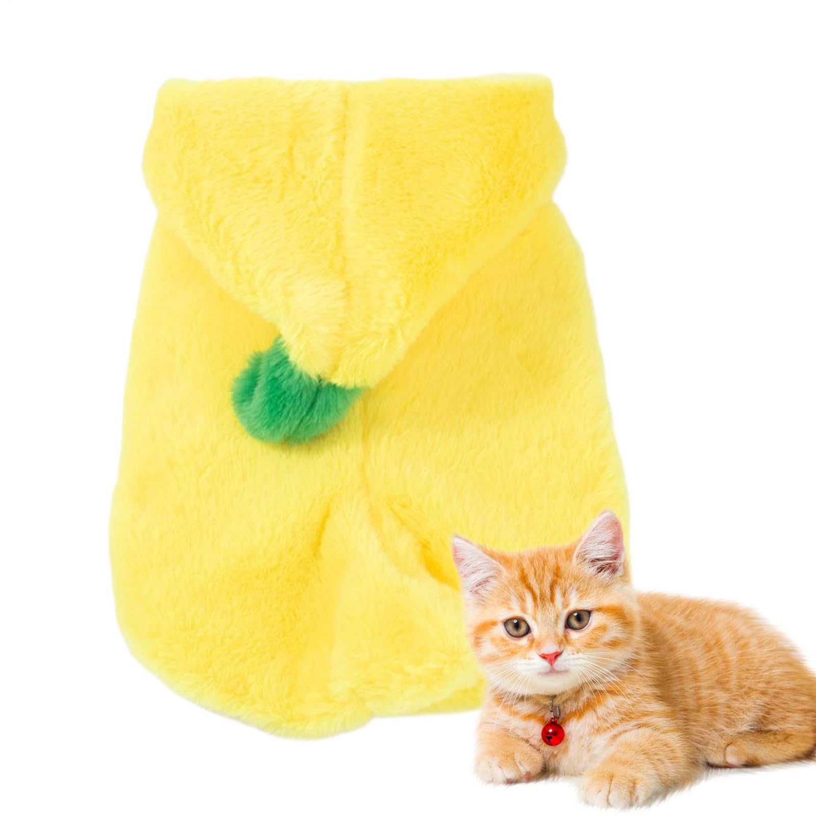 Déguisement banane pour chien confortable pour petite race