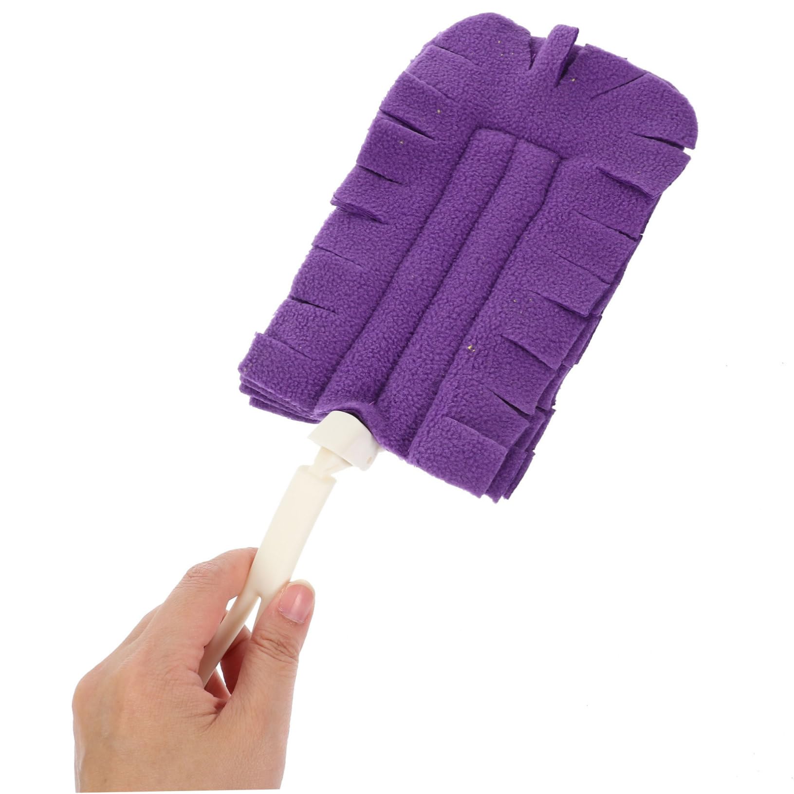 4 Ensembles dépoussiéreur costard nettoyage poussiere le suppléant nettoyeur de poussière tête de brosse plumeau remplacement de la brosse du plumeau brosse de toilette polaire Beavorty