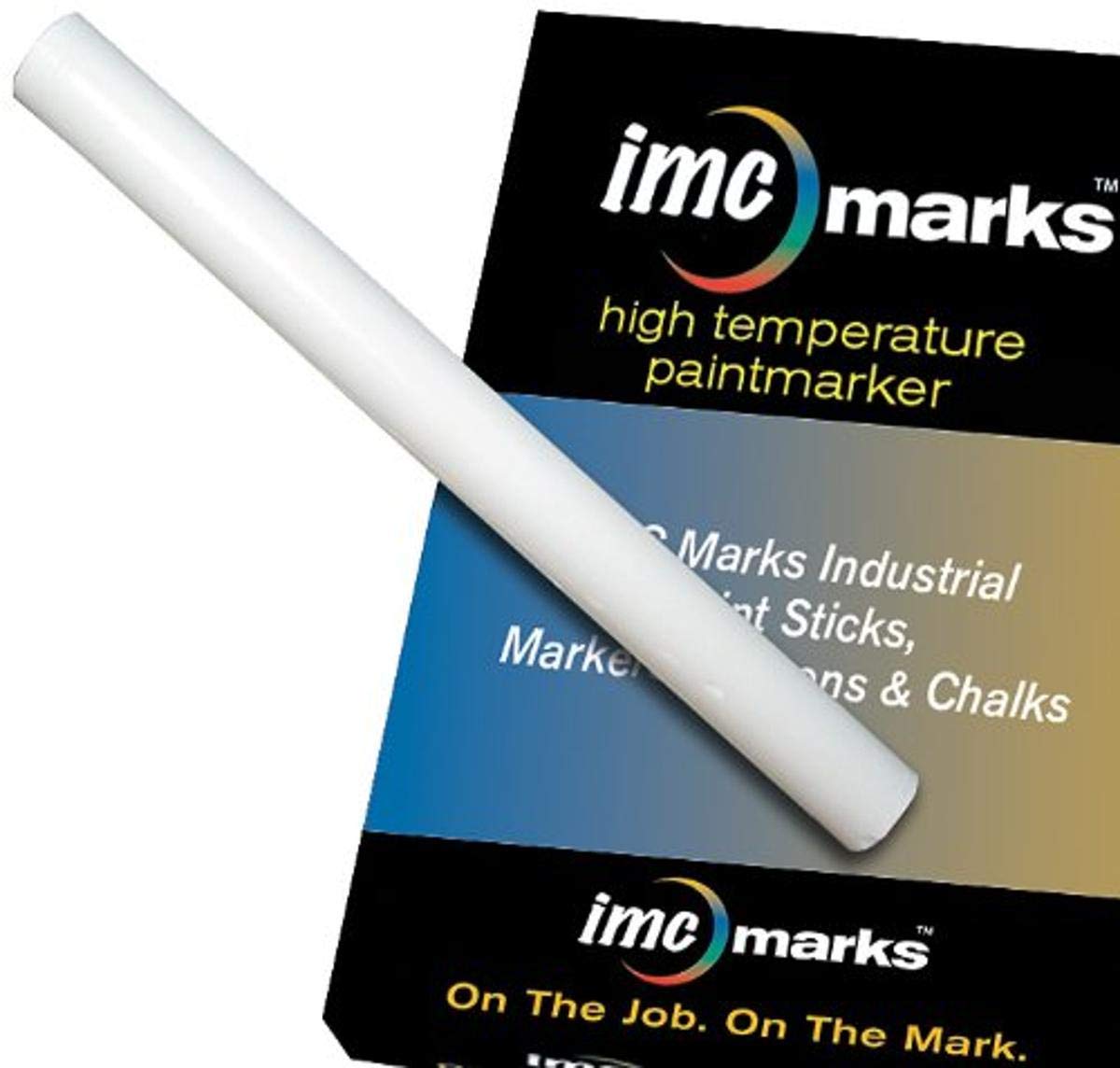 IMC Marks FastDrying HI High Temperature Chalk Marker, White (Pack of
