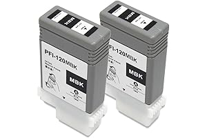 Replacement for Canon TM-300, TM-200, TM-205, TM-305 Printers with Pigment Compatible for PFI-120 Ink Cartridges