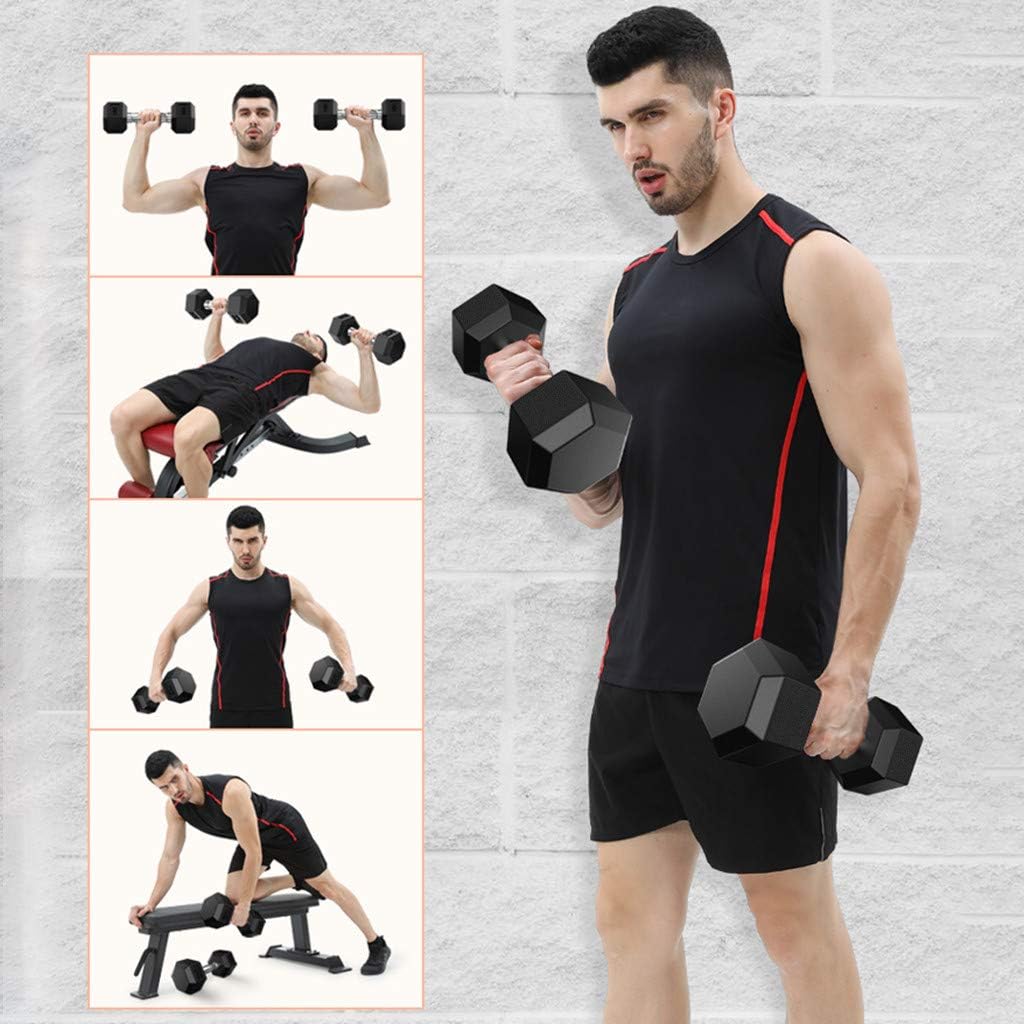 One-Day Sale: Up to 60% Off Homess Barbell Set of 2 Hex Rubber Dumbbell with Metal Handles,Rubber Encased Hex Dumbbell in Pairs,Rubber Encased Hex Hand Dumbbell Weight (40 Pounds, Pair) Product Deal Homess Barbell Set of 2 Hex Rubber Dumbbell with Metal Handles,Rubber Encased Hex Dumbbell in Pairs,Rubber Encased Hex Hand Dumbbell Weight (40 Pounds, Pair)