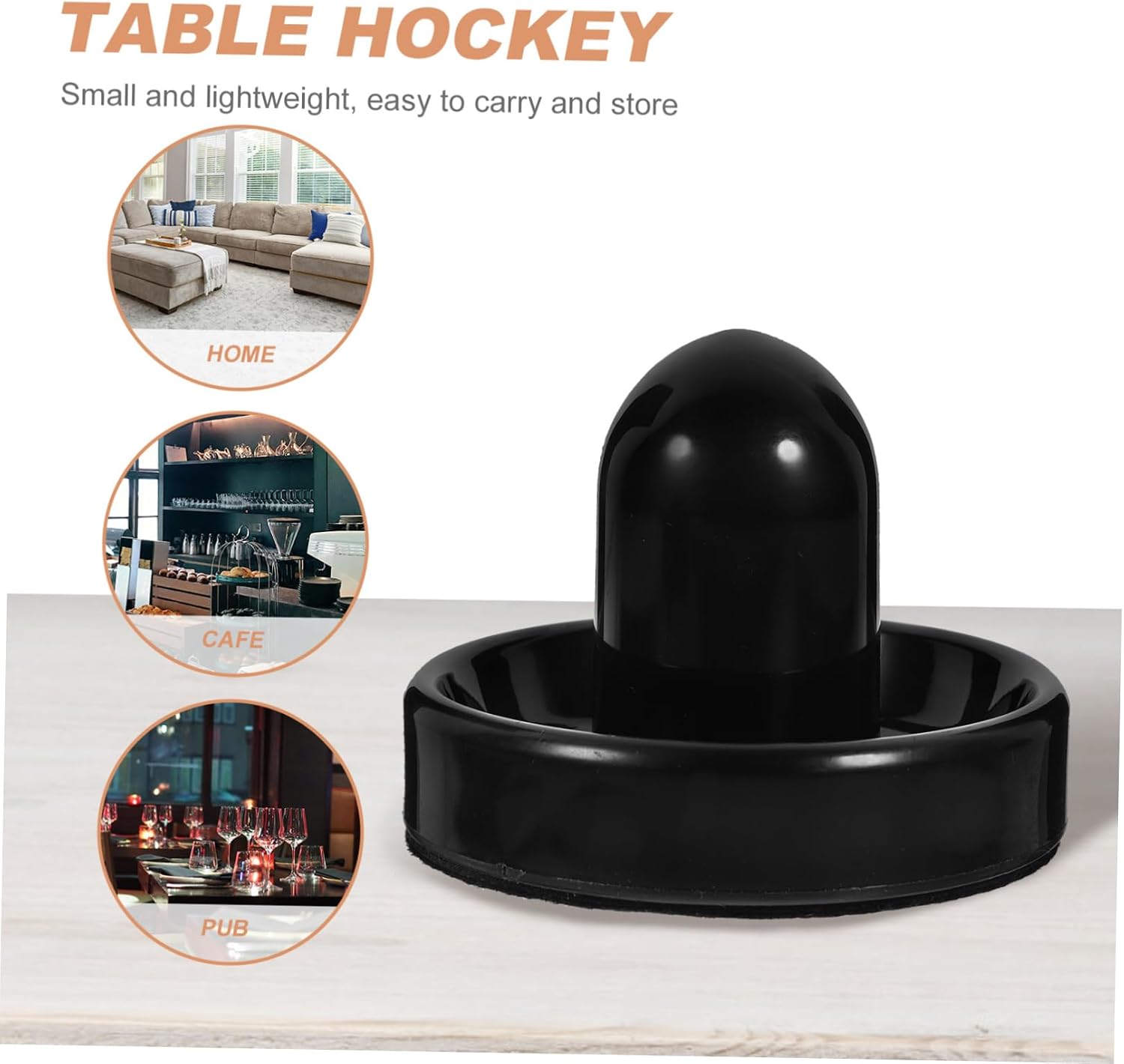 Toddmomy 1set Hockey Pucks Replacement Kit Hockey Game Parts for Air Table Supplies