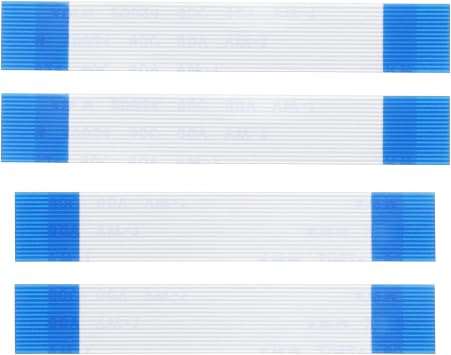 SING F LTD 4PCS Flex Ribbon Cables Compatible with Sony PS5 Console 16 Pin Gamepad Touchpad L1 L2 R1 R2 Flex Cable Replacement Video Games Accessories