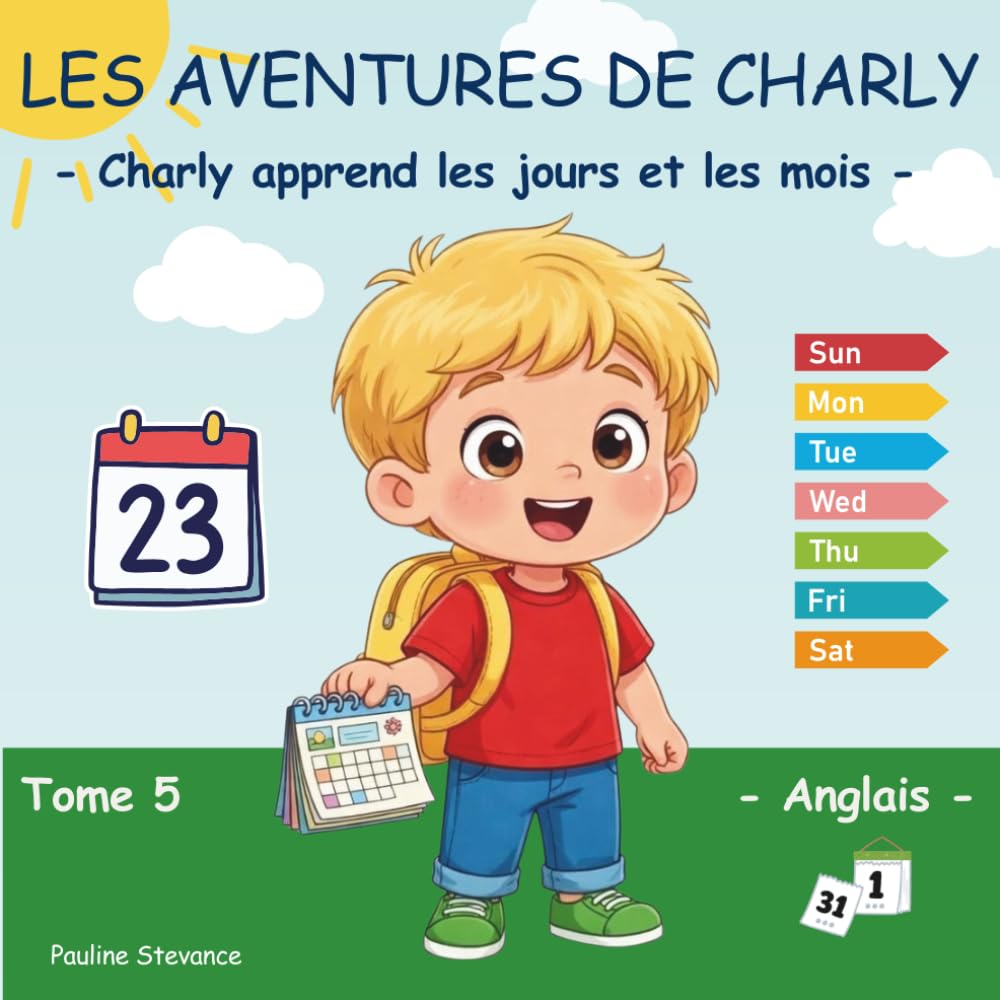 Les aventures de Charly: Charly apprend les jours et les mois