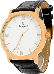 Relógio Champion Masculino Ref: Cn20006b Social Dourado