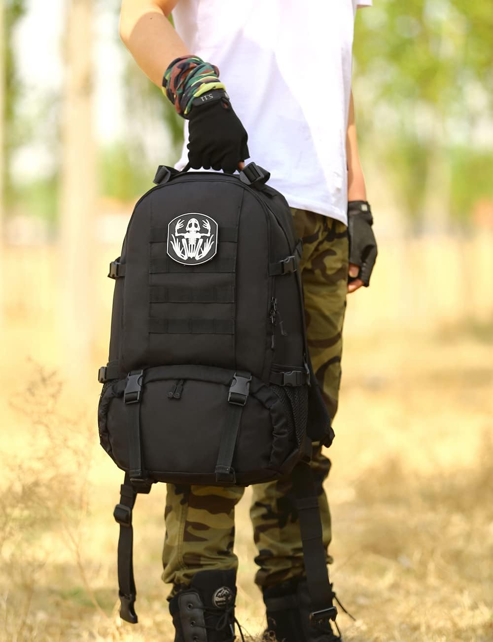 Tactical Backpack 40L Assault Rucksack Molle Military Daypack