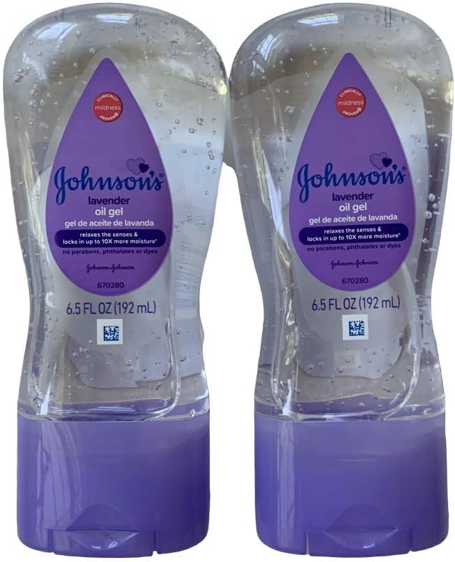 Johnsons Baby Oil Gel with Shea & Cocoa Butter, 6.5 fl. oz