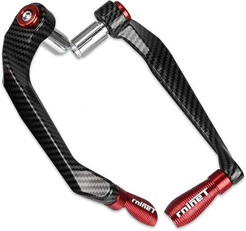 Vista 10 de Motorcycle Accessories for BMW R Nine T RNineT Cafe Racer Pure Scrambler Handlebar Grip End Brake Clutch Lever Guards Protection (Color : Grey)