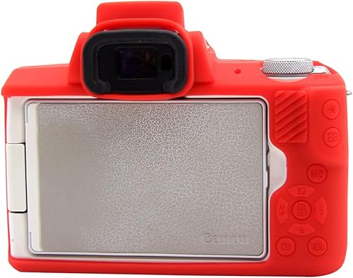 Miniatura 3 de Rieibi Funda de silicona para Canon M50 M50 Mark II, funda protectora de silicona suave para cámara digital Canon EOS M50 EOS M50 II