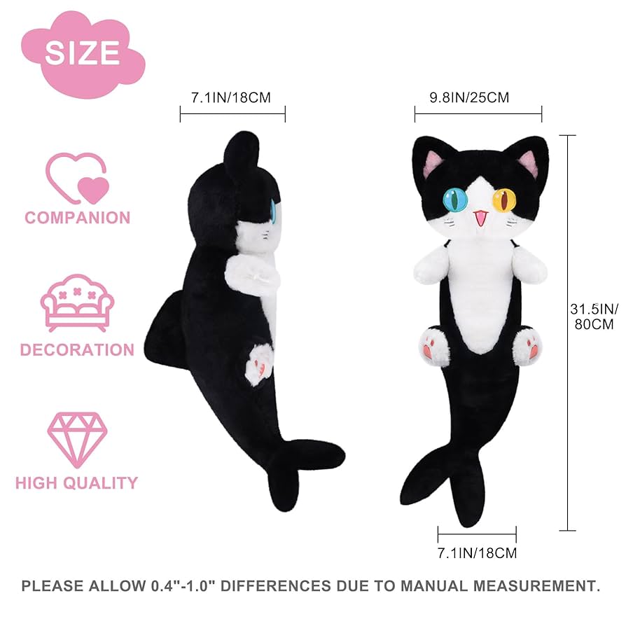 お*き様 babythree 1000％ 黒猫　ぬいぐるみ　オッドアイ 黒猫　ぬいぐるみ　オッドアイ babythree 1000％ お*き様