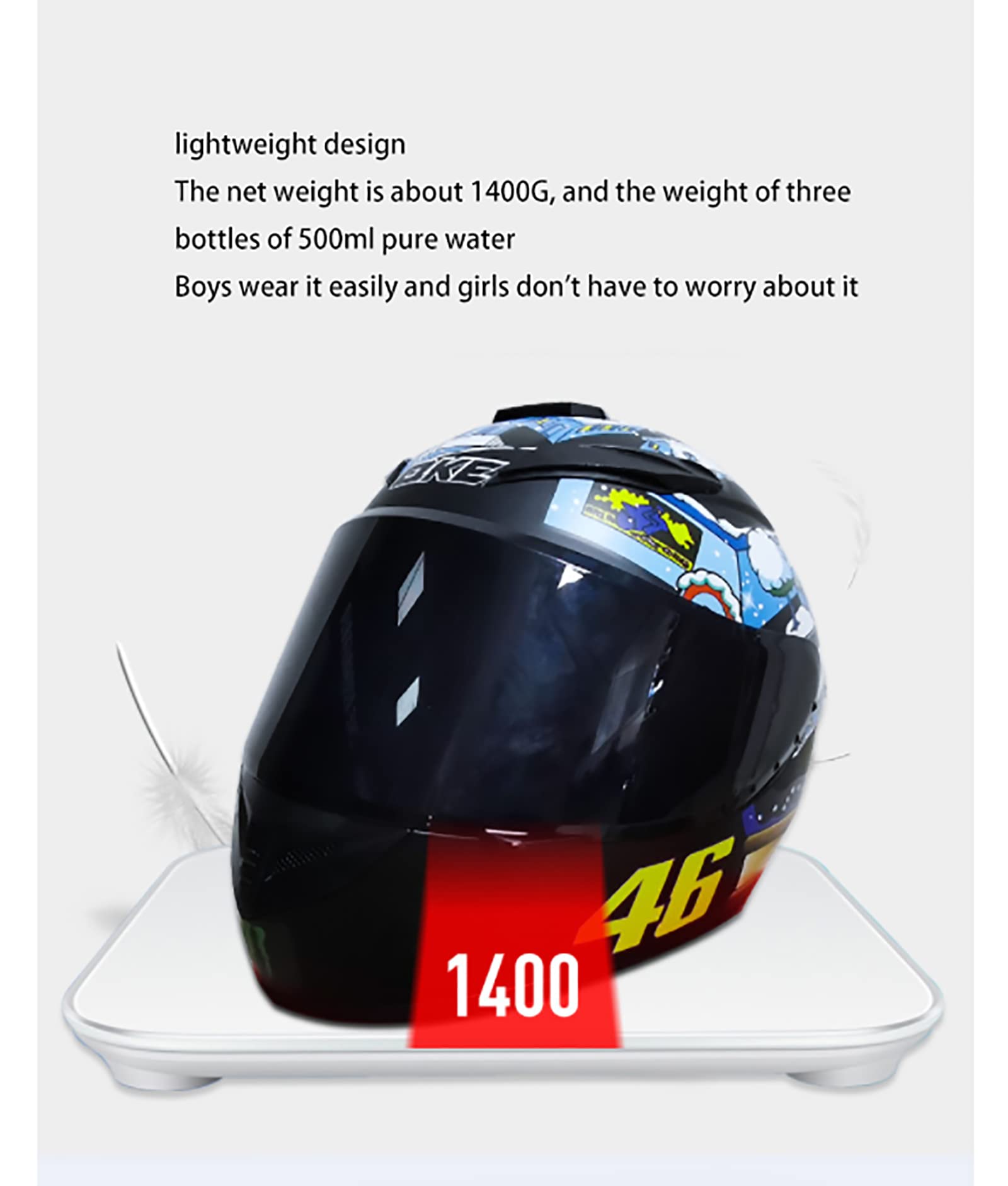 Opklapbare motorhelm, DOT/ECE-certificering Modulaire