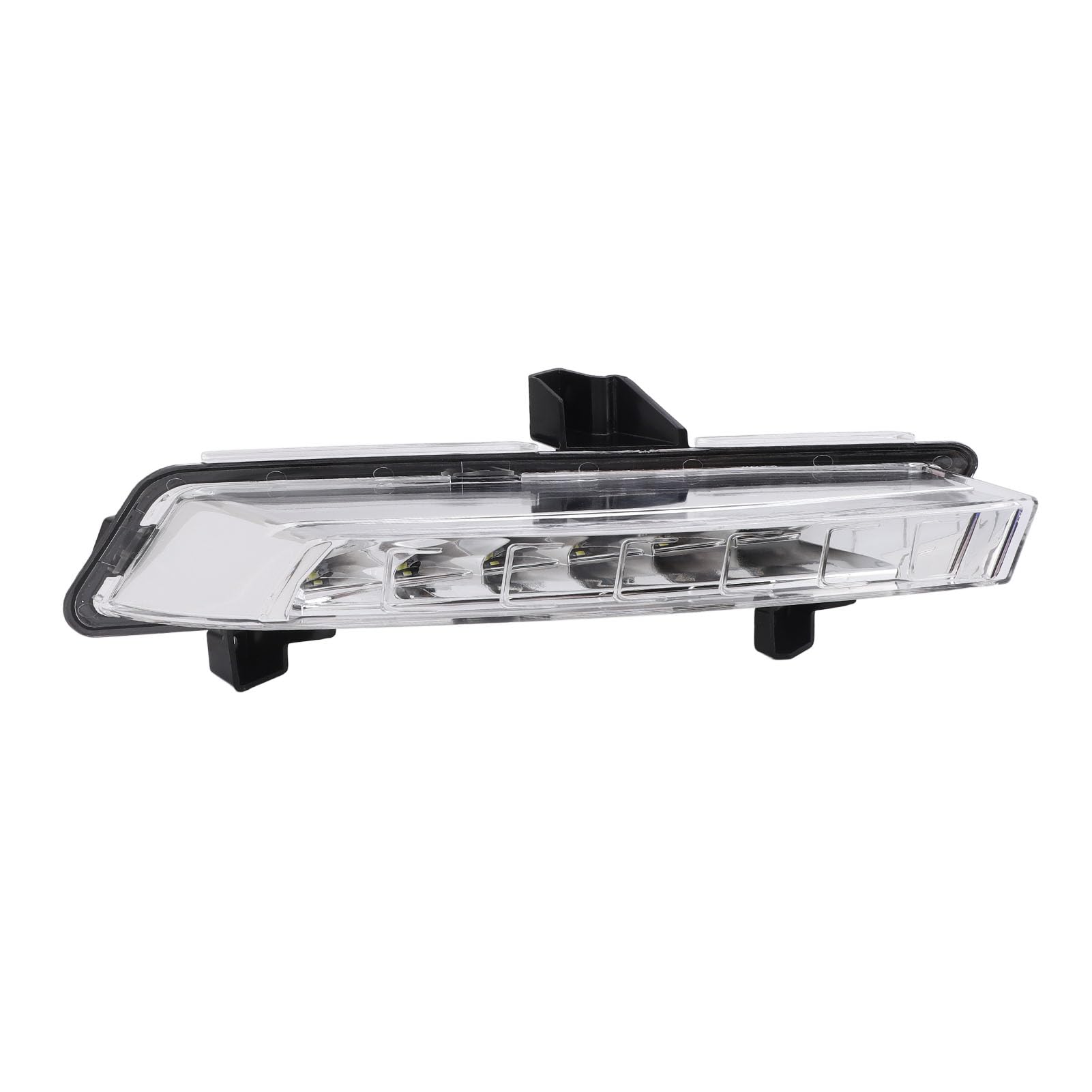 Tbest Światło na Zderzak LED o Wysokiej Jasności DRL Kierunkowskaz Lampa Przeciwmgielna do IV 2016 do 2019 Biała 12V (Po lewej: 266051034R)