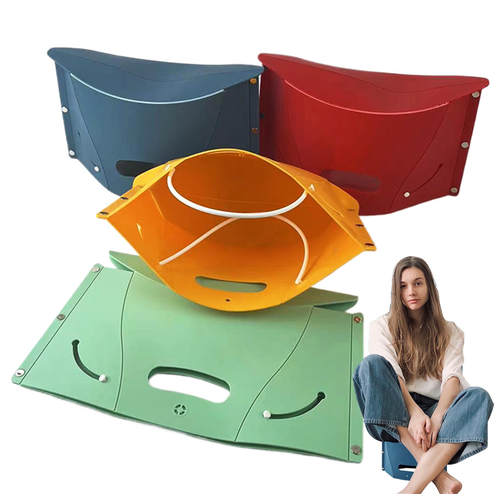 Siège portable pliable 4X pour soulager le dos en randonnée