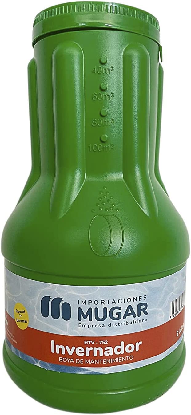Mugar- Pack Invernada Mugar para Piscinas 2 Unidades- 4 Kilogramos- Invernaje y Mantenimiento de Piscinas