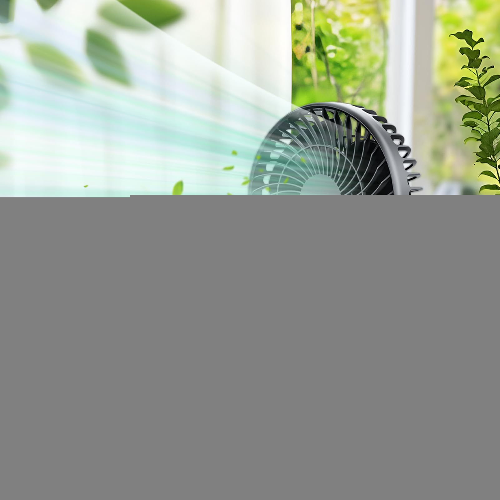 Generico Ventilatore Da Campeggio Ventilatore Portatile A Batteria