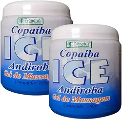 KIT 2 Gel de Massagem Ice Copaíba e Andiroba Dores Musculares Pronatus do Amazonas