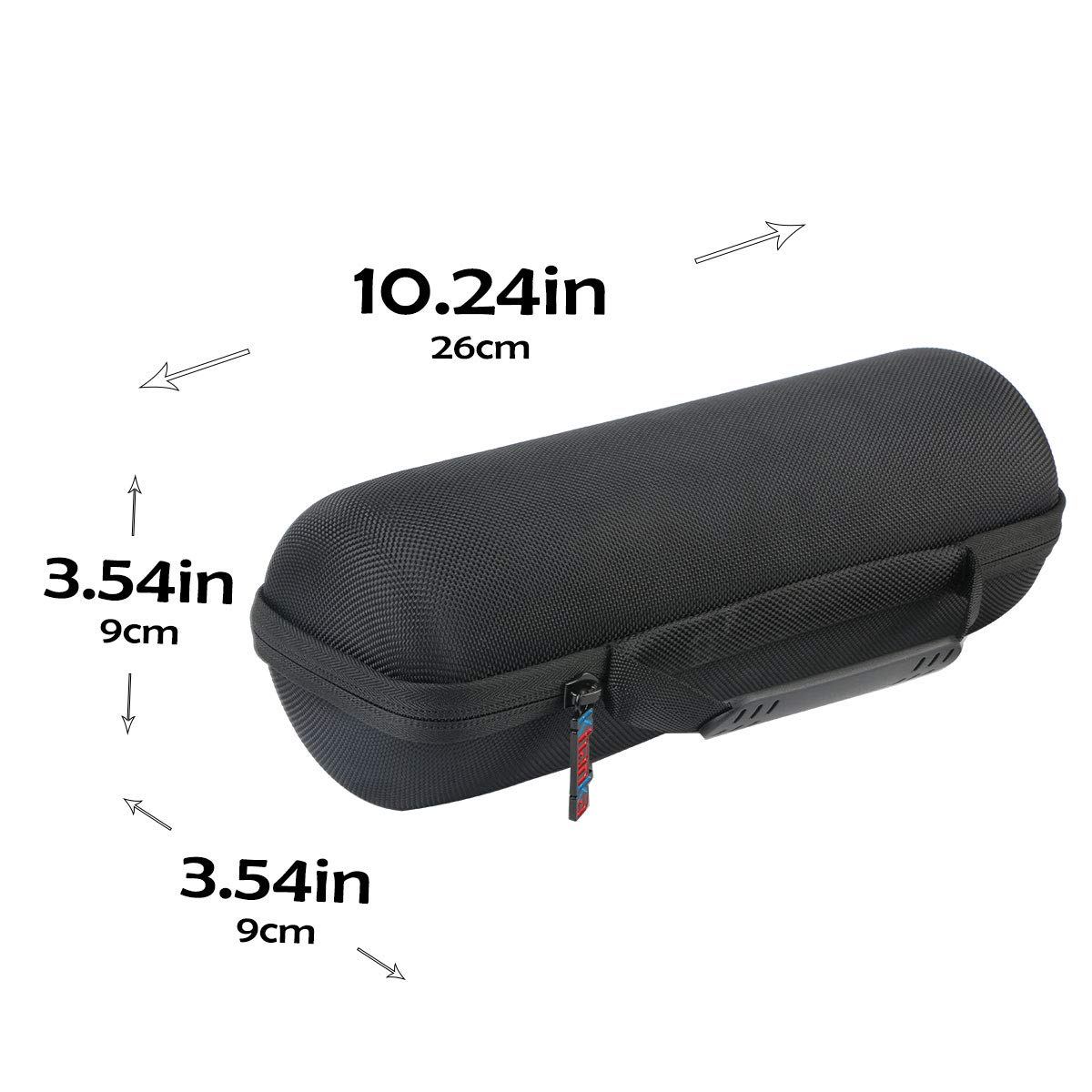 Housse De Protection Rigide Pour Enceinte JBL Flip 5 - Étui De Voyage Dur, Antichoc, Avec Dragonne | EVA, Fermeture Éclair