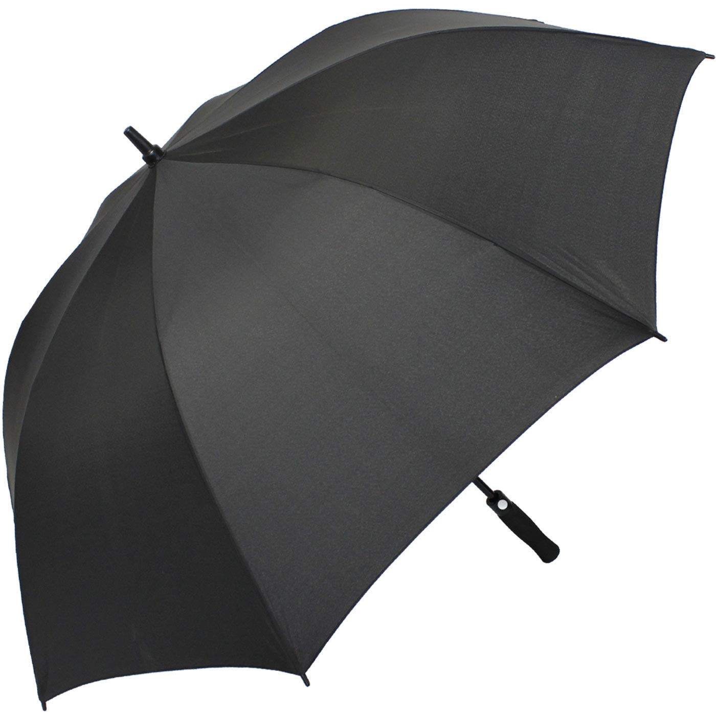 iX-brella XXL Stockschirm Fiberglas Golf Automatik Schwarz