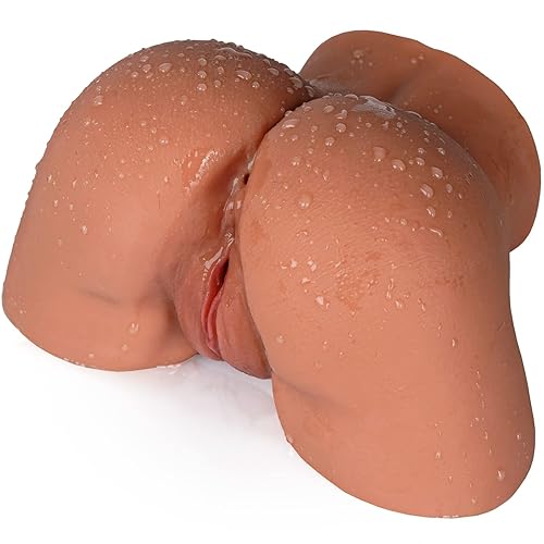 BIG SHOCKED Pocket Pussy for Men - Male Sex Toys Self Pleasuring Mens Sex Dolls Male Masturbators Realistic Adult Sex Doll Stroker 3D Lifelike Soft Butt with Vagina Anal Sex Pleasure - 5.6 Pound