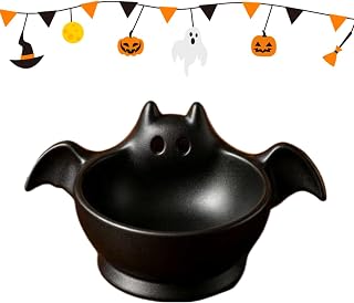 ハロウィンキーディッシュ – バットデザイン+ジュエリーと小物オーガナイザー。