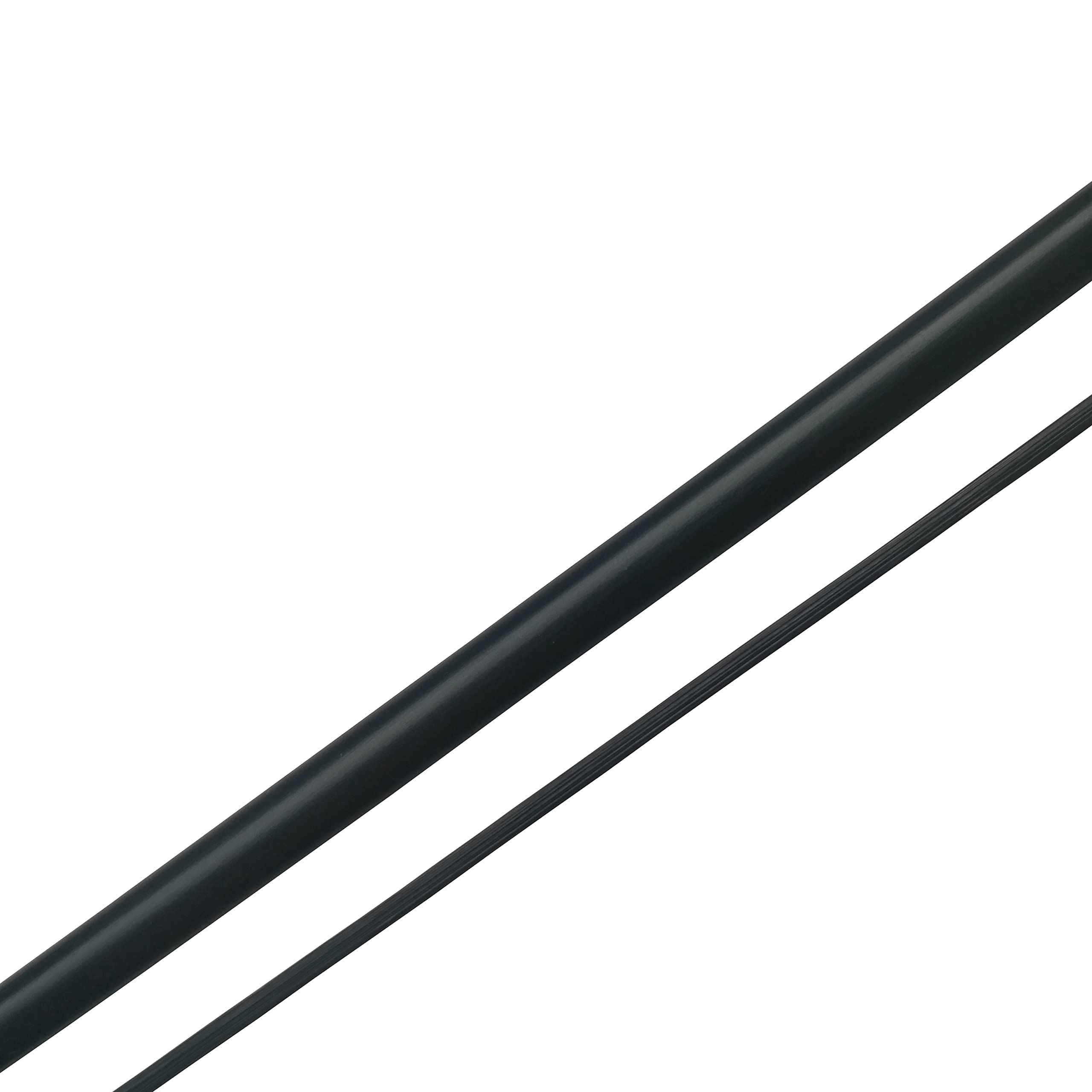 Nuovo arco per violino in fibra di carbonio 4/4 con coda di cavallo nera naturale Suono potente e profondo Arco De Violino realizzato a mano (4/4)