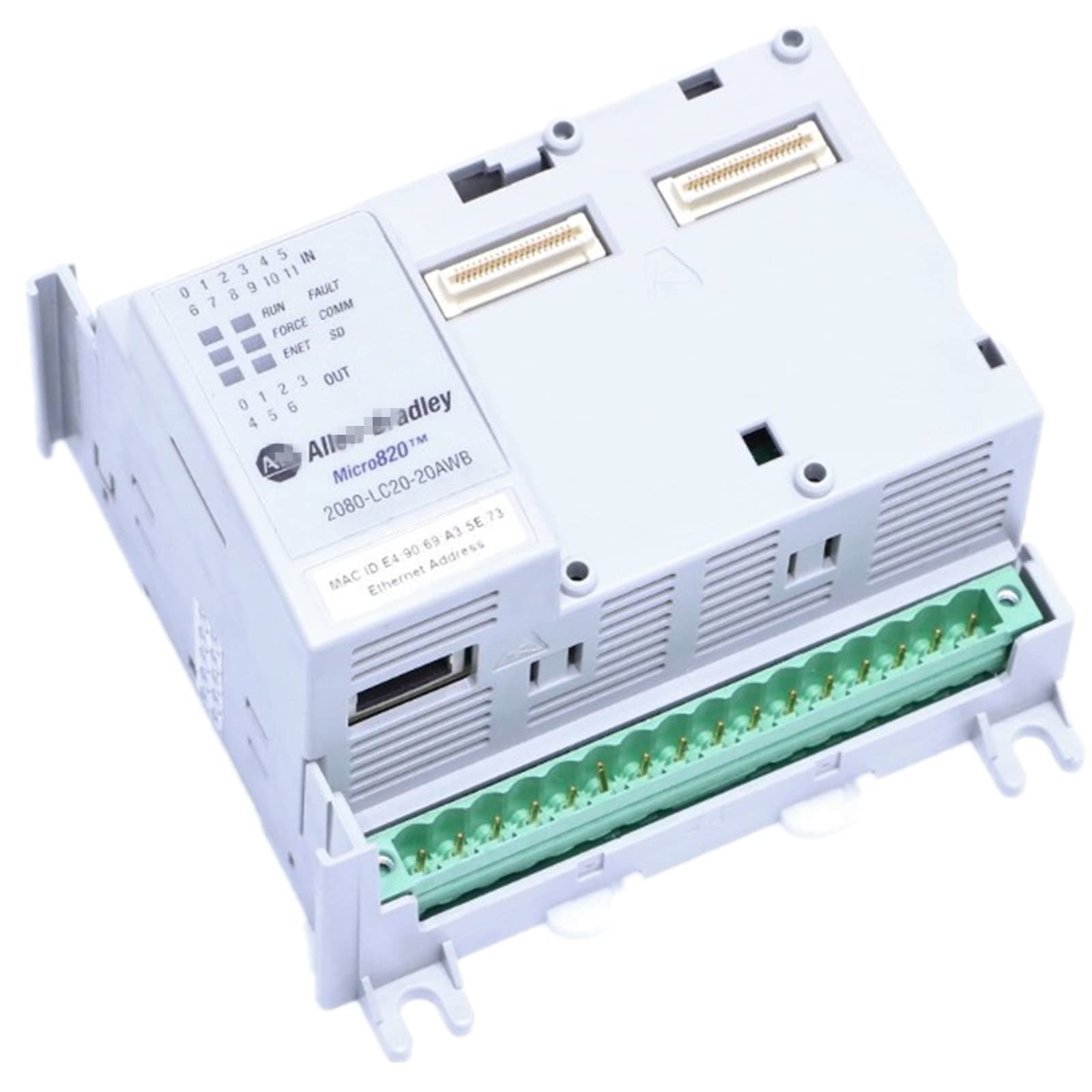 Módulo PLC Micro820 2080-LC20-20AWB controlador programable nuevo sellado 1