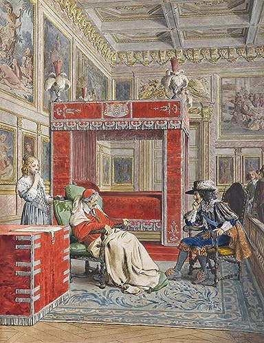 Impression d'art La Mort de Richelieu pour sublimer la décoration d'une chambre