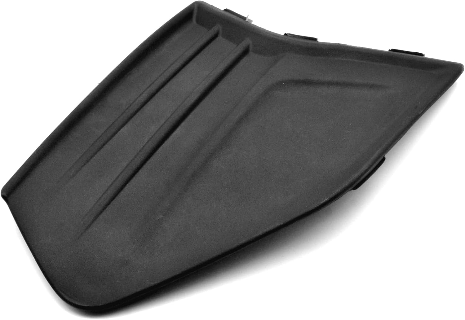 Front Bumper Insert Fog Light Lamp Cover Bezel Compatible For Ford Fusion 2019 2020 KS7Z17B814AB Black (Right Passenger Side)