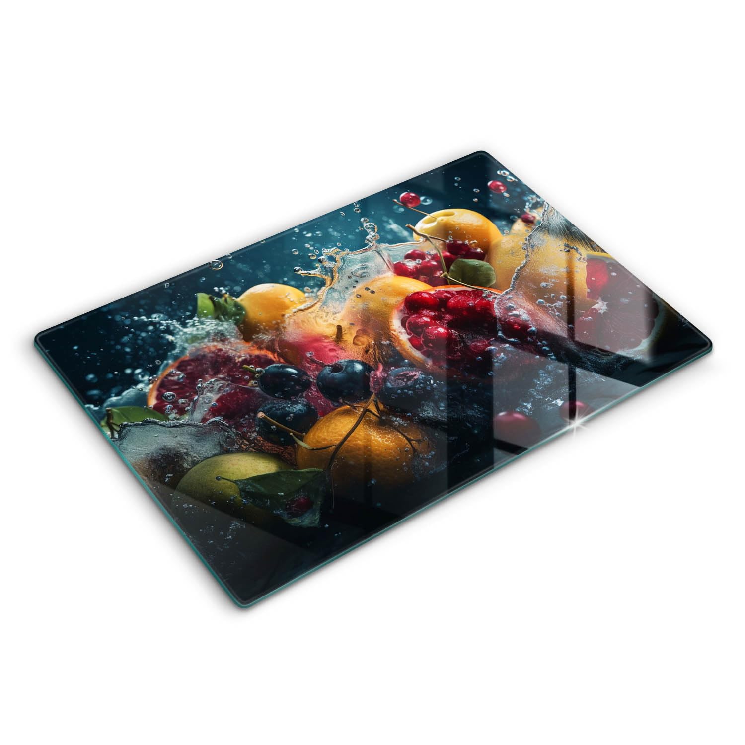 Protection plaque induction 80x52cm anti-rayures et planche en verre