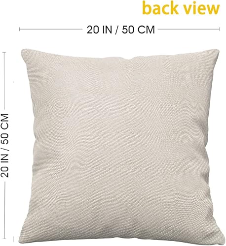 Miniatura 7 de Juego de 4 fundas de almohada de Halloween de 20 x 20 pulgadas, juego de 4 fundas de almohada de truco o trato, negro, blanco, fantasma, bruja,