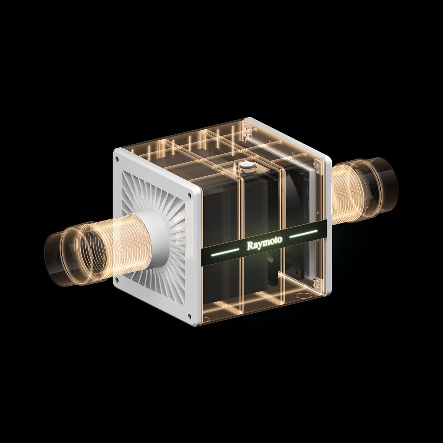 Portable Air Purifier & Fume Extractor for Laser Engraving - 99.97% HEPA Filtration, Ultra-Quiet 55dB, 4-Layer Filter System - Compatible with R1/R1 Pro Machines & Cubic Protective Covers