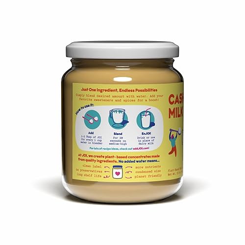 Miniatura 3 de JOI - Paquete de concentrado de anacardo de almendras sin azúcar, paquete de 3 x 27 porciones, vegano, kosher, estable en el estante, apto para