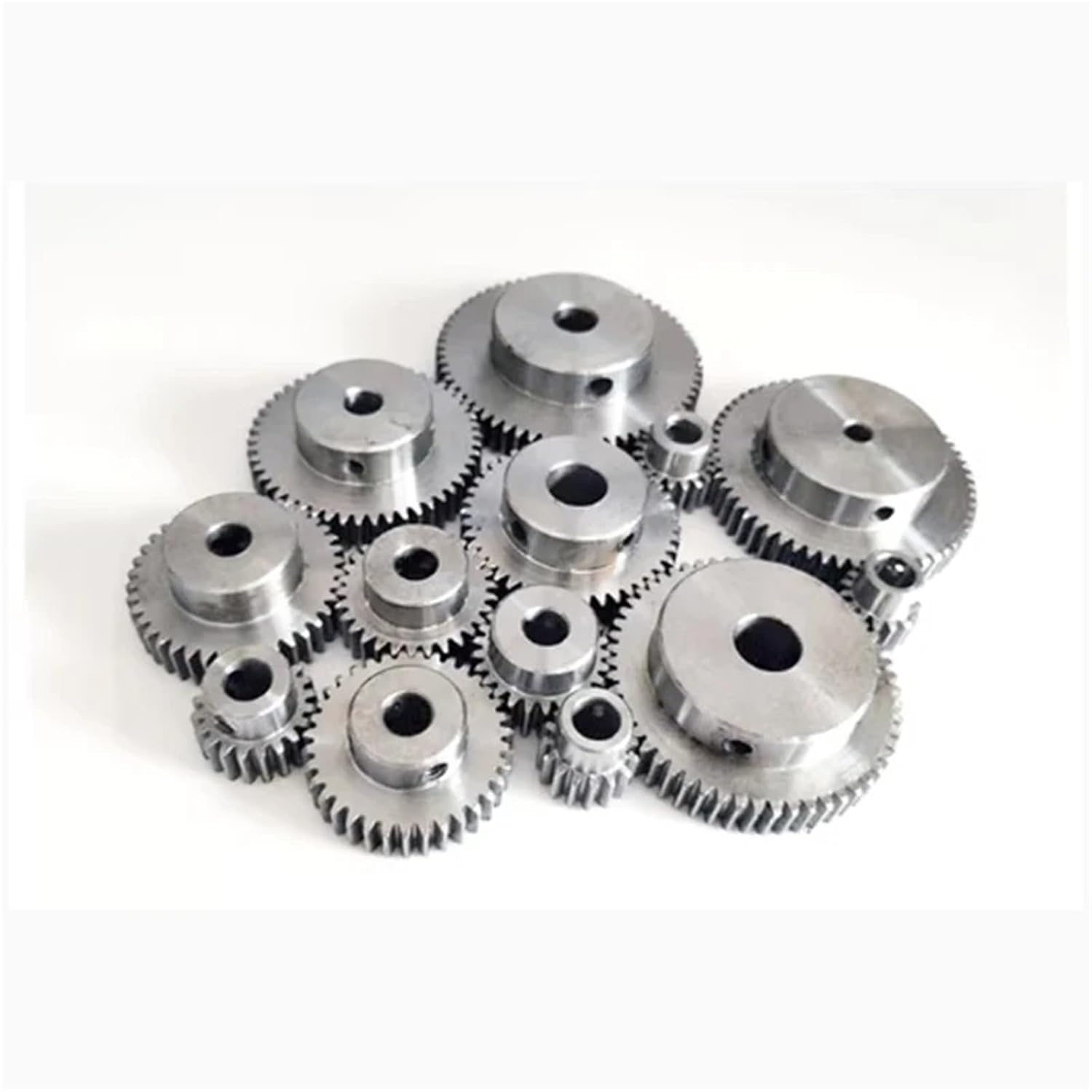 1Pcs 1Modulus=1M 16Teeth Spur Gear Inner Hole5/6/6.35/8mm Metal Motor Boss/Convex Gear Gear Rack Transmission(5mm)