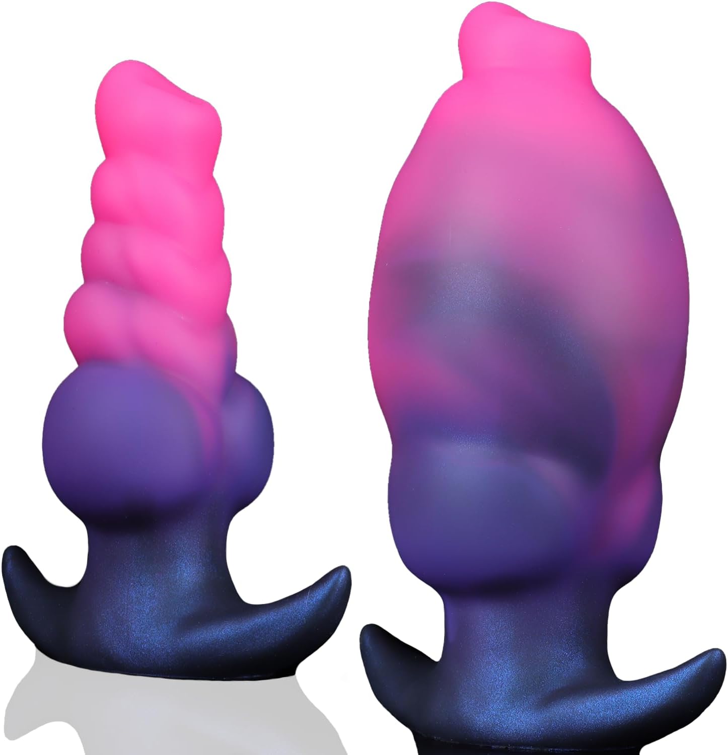 Inflatable Butt Plug Knot Large ButtPlug,Large Anal Plug Wearable Inflatable Dildo Silicone Prostate Toy with Safe T-Base,Anal Trainer Stretcher Adult Sex Toy for Men Women Couple Gay