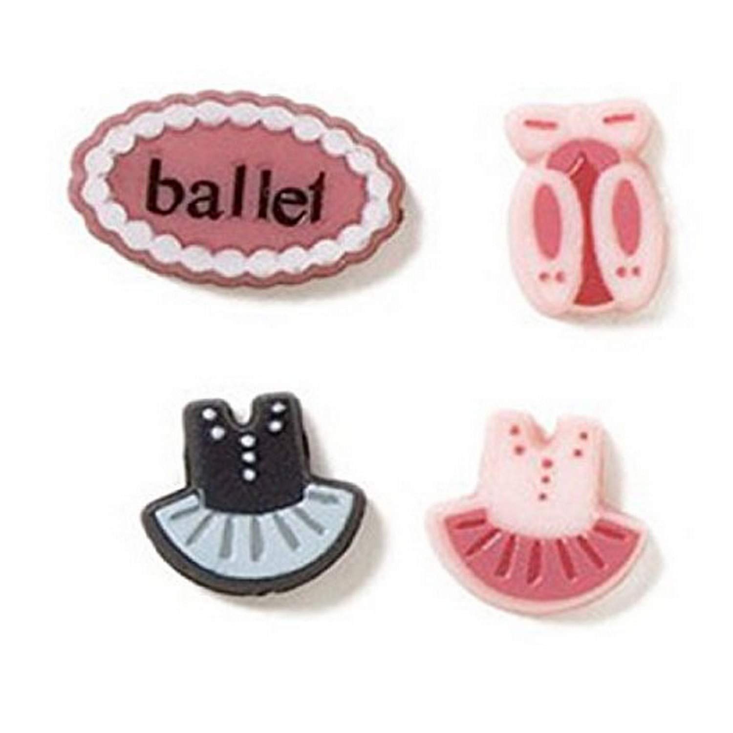 Karen Foster Design Scrapbooking Keepsake Brads, Ballet