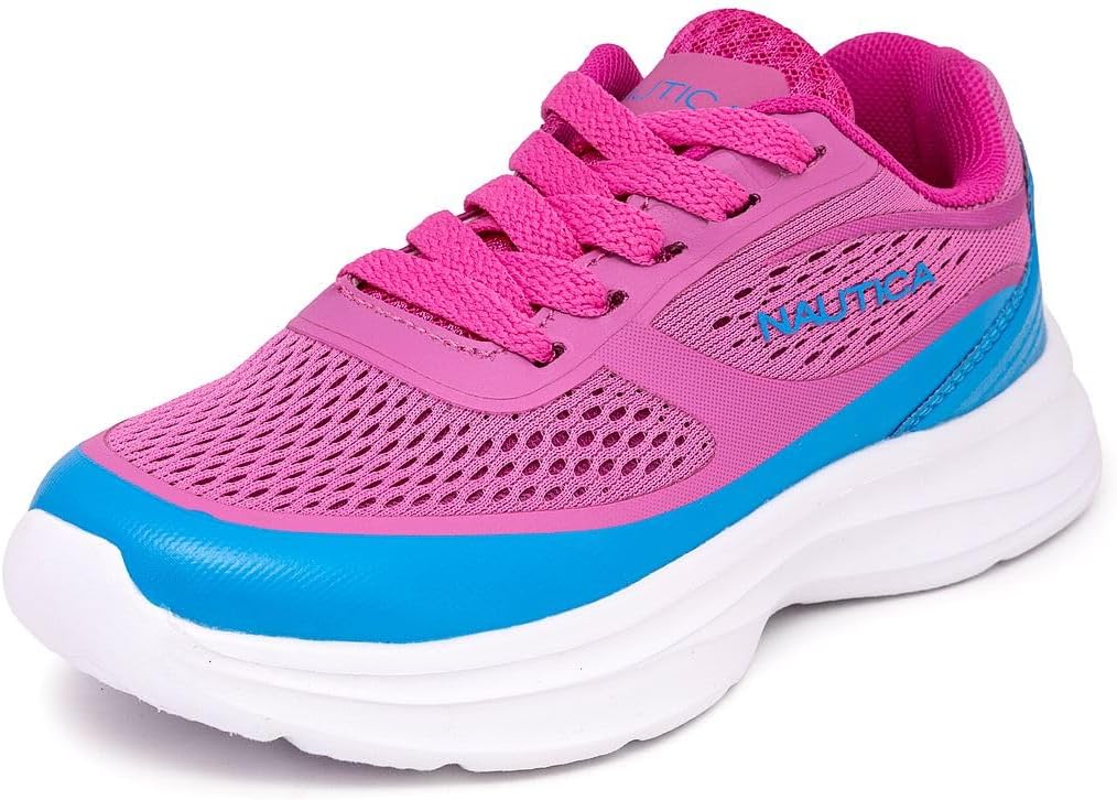 Tennis Blancos Niños Nautica Zapatillas Deportivas Sin Cordones