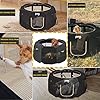 Foldable Pet Playpen with Waterproof Bottom