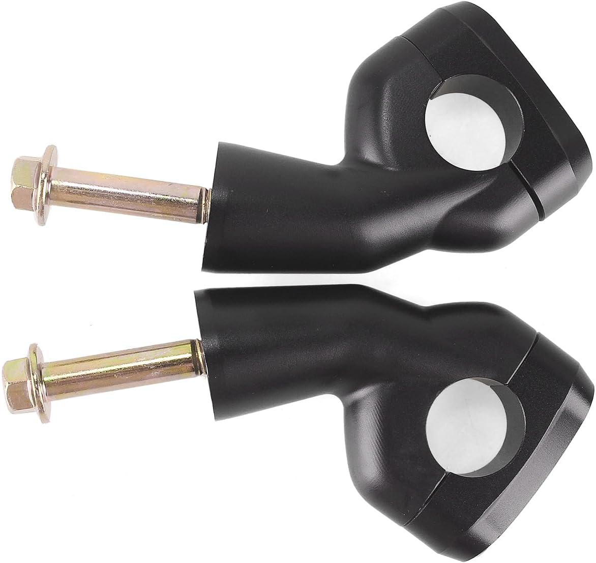 Black Motorcycle Front Handlebar Risers Kit For Triumph Bonneville T100 T120