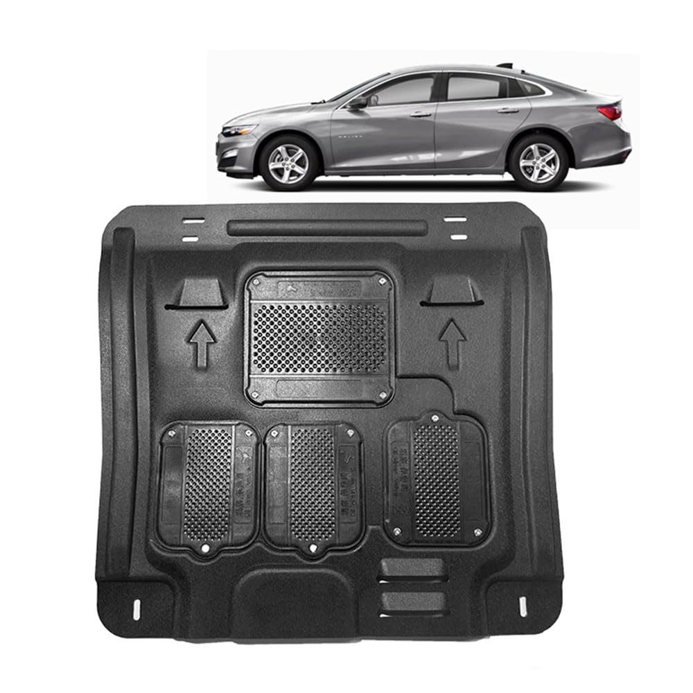 1PCS Front Engine Splash Shield Fit for Chevrolet Malibu 2019-2024 Engine Splash Guard Suitable for Malibu Thickening Front Engine Cover Mud Flaps