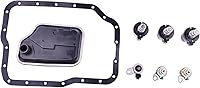 Vista 2 de Kit de servicio de filtro de solenoide de cambio de transmisión 4F27E Compatible con Ford Focus Transit Connect Compatible con Mazda Protege