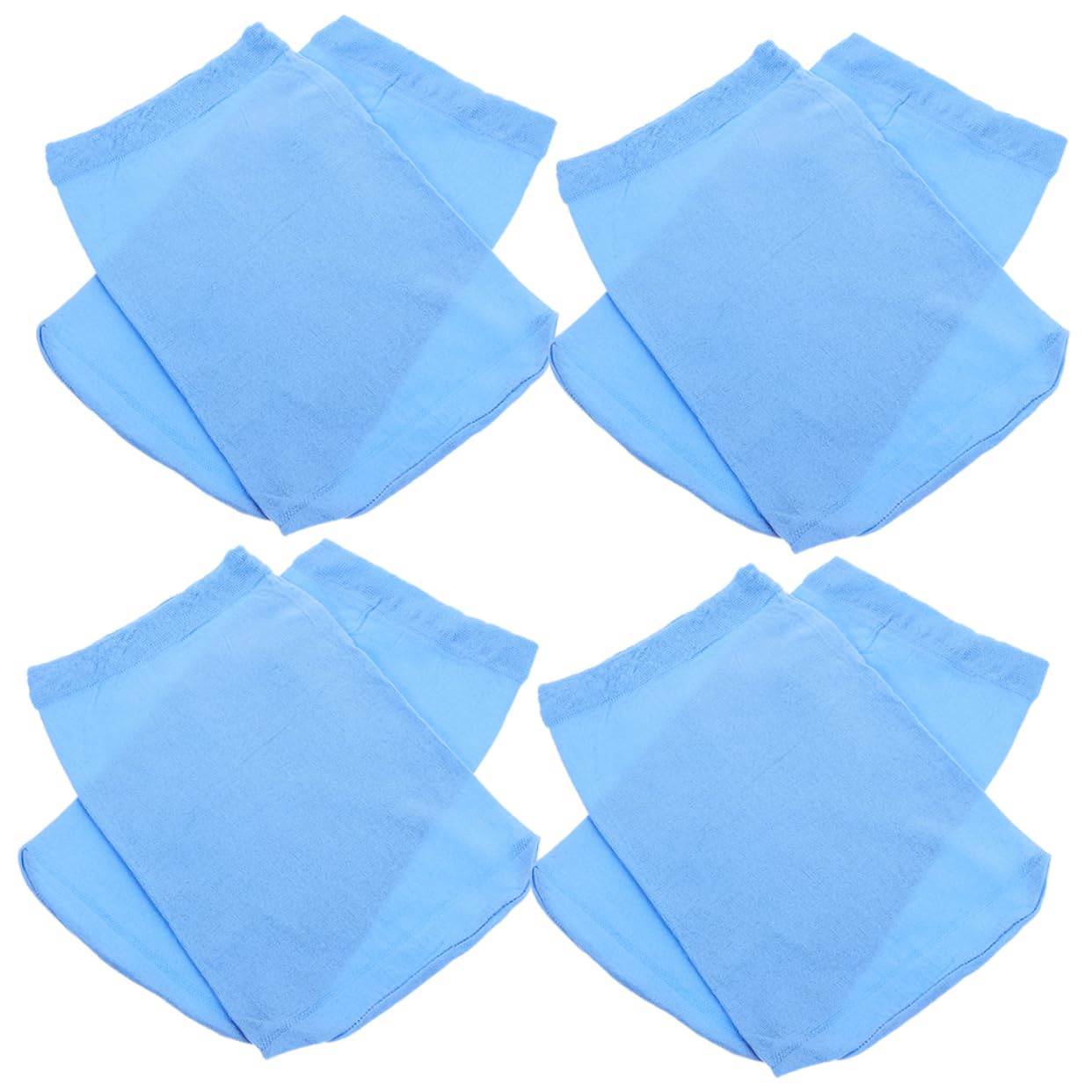 POPETPOP 3 Juegos Calcetín Cesta Skimmer Filtros De Esponja para Acuario Neto Frasco Cesta De Piscina Red Skimmer De Hojas De Piscina Escoba De Piscina Tanque Nylon Blue 25 Piezas * 3